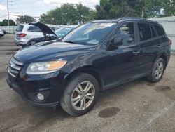 Salvage cars for sale at Moraine, OH auction: 2012 Hyundai Santa FE Limited