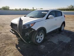 Salvage cars for sale at Mcfarland, WI auction: 2013 KIA Sportage LX