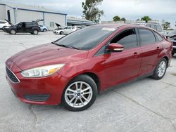 Salvage cars for sale from Copart Tulsa, OK: 2015 Ford Focus SE