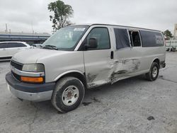 Salvage trucks for sale at Tulsa, OK auction: 2007 Chevrolet Express G3500