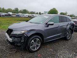 Salvage cars for sale from Copart Hillsborough, NJ: 2017 Acura RDX Advance