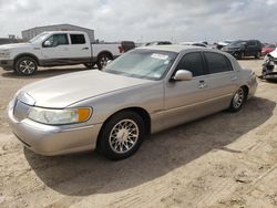 Salvage cars for sale at Amarillo, TX auction: 2002 Lincoln Town Car Signature