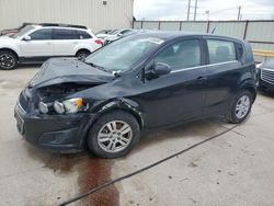 Salvage cars for sale at Haslet, TX auction: 2013 Chevrolet Sonic LT