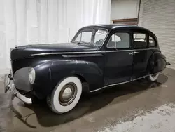 Salvage cars for sale at Leroy, NY auction: 1940 Lincoln Zephyr