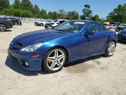 Salvage cars for sale at Hampton, VA auction: 2009 Mercedes-Benz SLK 350