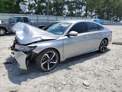 Salvage cars for sale at Loganville, GA auction: 2018 Honda Accord Sport