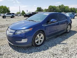 Salvage cars for sale at Mebane, NC auction: 2013 Chevrolet Volt