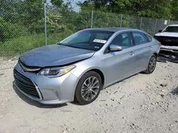 Salvage cars for sale at Cicero, IN auction: 2016 Toyota Avalon XLE