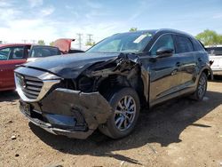 Salvage cars for sale from Copart Elgin, IL: 2021 Mazda CX-9 Sport