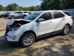 Salvage cars for sale at Shreveport, LA auction: 2021 Chevrolet Equinox LT