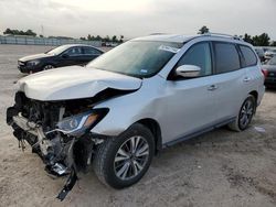 Nissan Pathfinder salvage cars for sale: 2017 Nissan Pathfinder S