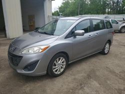 Salvage cars for sale at Center Rutland, VT auction: 2012 Mazda 5