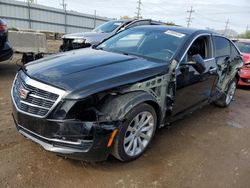 Salvage cars for sale at Chicago Heights, IL auction: 2017 Cadillac ATS