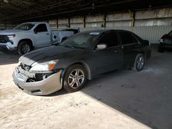 Honda Accord ex salvage cars for sale: 2006 Honda Accord EX