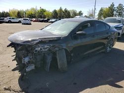 Salvage cars for sale from Copart Denver, CO: 2015 Chrysler 200 S