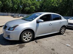 Salvage cars for sale at Austell, GA auction: 2012 Nissan Sentra 2.0