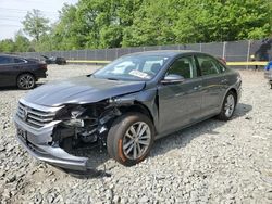 Volkswagen salvage cars for sale: 2020 Volkswagen Passat S