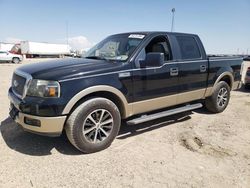 Salvage cars for sale at Amarillo, TX auction: 2005 Ford F150 Supercrew