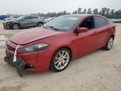 Salvage cars for sale at Houston, TX auction: 2013 Dodge Dart SXT