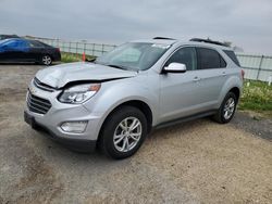 Salvage cars for sale at Mcfarland, WI auction: 2016 Chevrolet Equinox LT