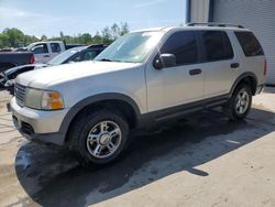 Ford Explorer xlt salvage cars for sale: 2003 Ford Explorer XLT