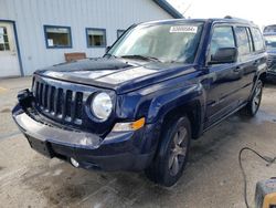 Salvage cars for sale at Pekin, IL auction: 2016 Jeep Patriot Latitude