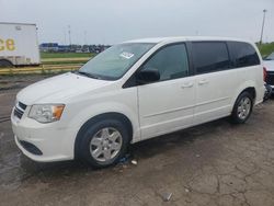 Salvage cars for sale at Woodhaven, MI auction: 2011 Dodge Grand Caravan Express