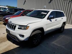Salvage cars for sale at Franklin, WI auction: 2014 Jeep Grand Cherokee Limited