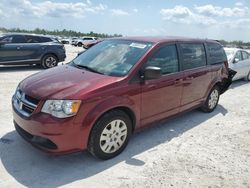 Salvage cars for sale from Copart Arcadia, FL: 2018 Dodge Grand Caravan SE