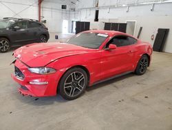 Salvage cars for sale at Center Rutland, VT auction: 2021 Ford Mustang