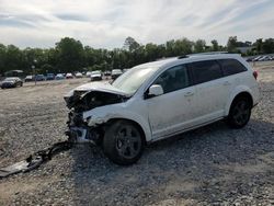 Salvage cars for sale from Copart Tifton, GA: 2019 Dodge Journey Crossroad