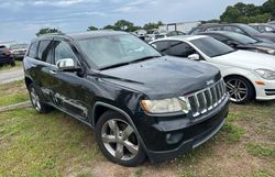 Salvage cars for sale at Apopka, FL auction: 2012 Jeep Grand Cherokee Limited