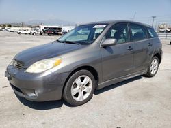 Salvage cars for sale from Copart Sun Valley, CA: 2008 Toyota Corolla Matrix XR