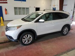 Salvage cars for sale from Copart Angola, NY: 2012 Honda CR-V EXL