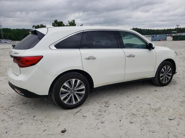 2016 Acura MDX Technology