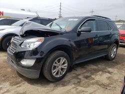 Chevrolet Vehiculos salvage en venta: 2017 Chevrolet Equinox LT