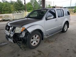 Salvage cars for sale from Copart Gaston, SC: 2012 Nissan Pathfinder S
