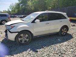 Salvage cars for sale at Waldorf, MD auction: 2008 Acura MDX Sport