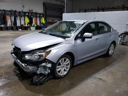 Salvage cars for sale from Copart Candia, NH: 2015 Subaru Impreza Premium