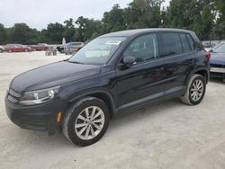 Salvage cars for sale at Ocala, FL auction: 2014 Volkswagen Tiguan S