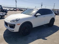 Salvage cars for sale at Sun Valley, CA auction: 2017 Porsche Cayenne
