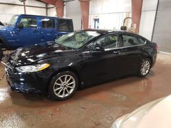 Salvage cars for sale at Lansing, MI auction: 2017 Ford Fusion SE
