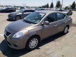 Salvage cars for sale from Copart Rancho Cucamonga, CA: 2014 Nissan Versa S