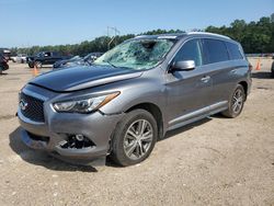 Salvage cars for sale at Greenwell Springs, LA auction: 2017 Infiniti QX60