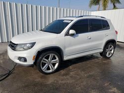 Salvage cars for sale at Riverview, FL auction: 2014 Volkswagen Tiguan S