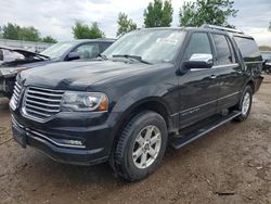 Lincoln salvage cars for sale: 2017 Lincoln Navigator L Select