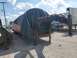 Salvage trucks for sale at Columbus, OH auction: 2018 Big Tex Gooseneck