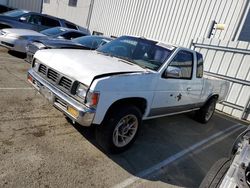 Salvage trucks for sale at Vallejo, CA auction: 1993 Nissan Truck King Cab SE