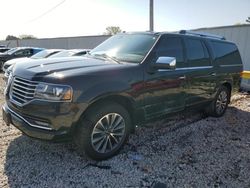 Salvage cars for sale at Franklin, WI auction: 2017 Lincoln Navigator L Select