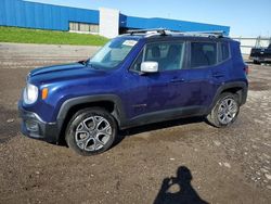 Jeep Vehiculos salvage en venta: 2016 Jeep Renegade Limited